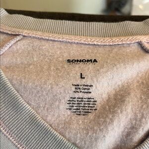 Sonoma Light Purple Sweatshirt